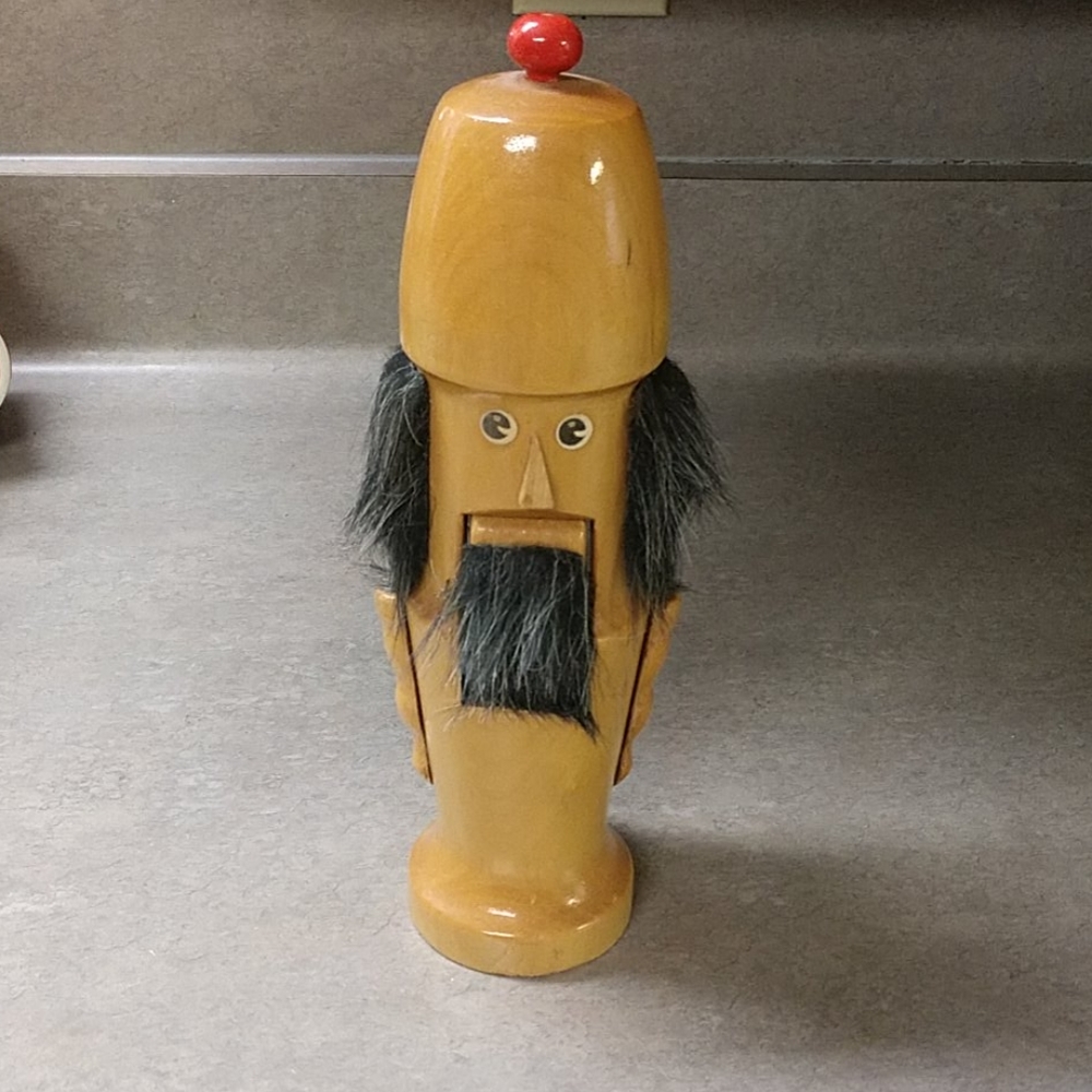 Solid Wooden Nutcracker
